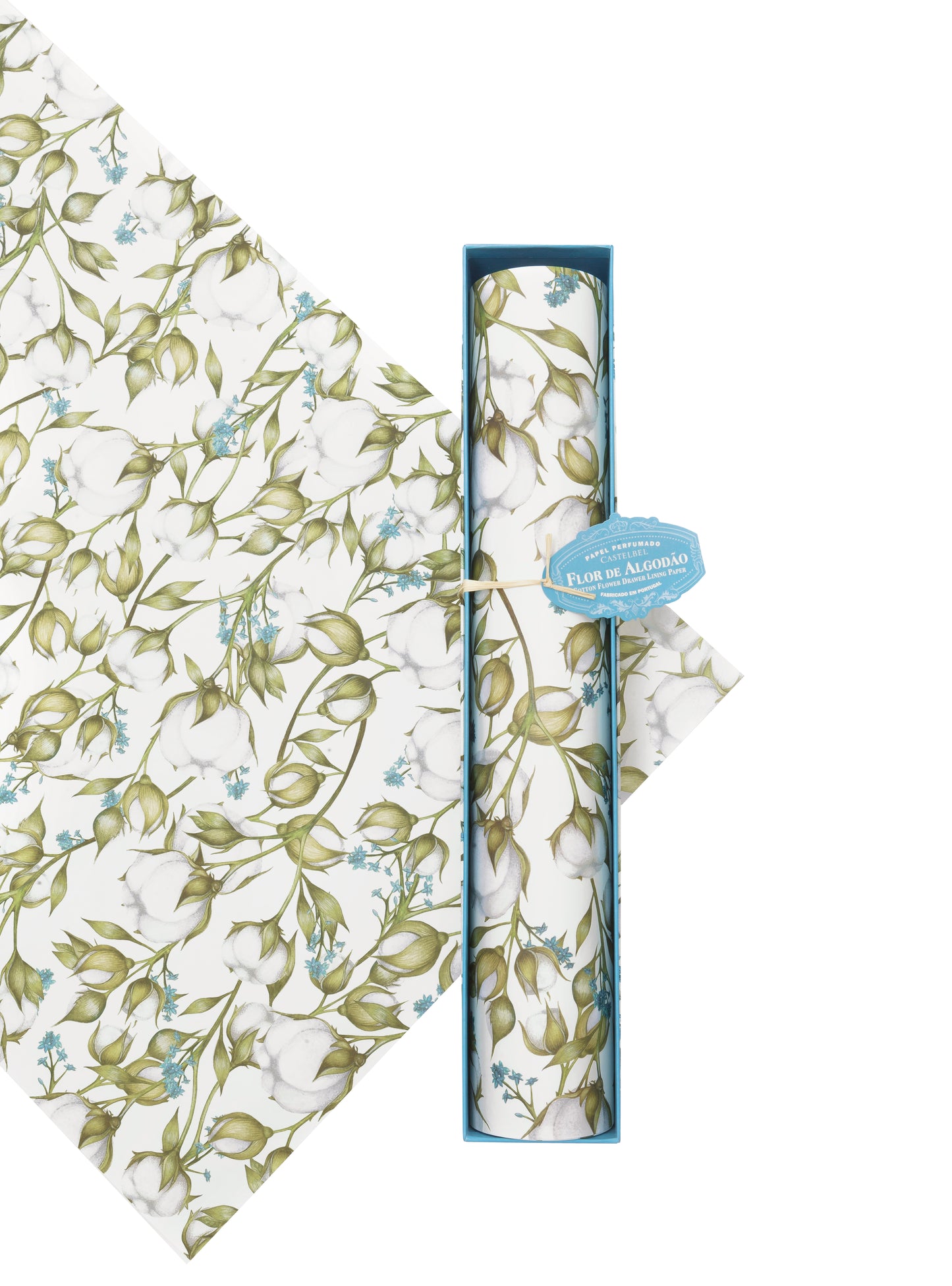 CASTELBEL Cotton Flower Schrankpapier 6 Bögen