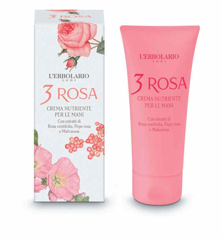 L`ERBOLARIO 3 Rosa Handcreme