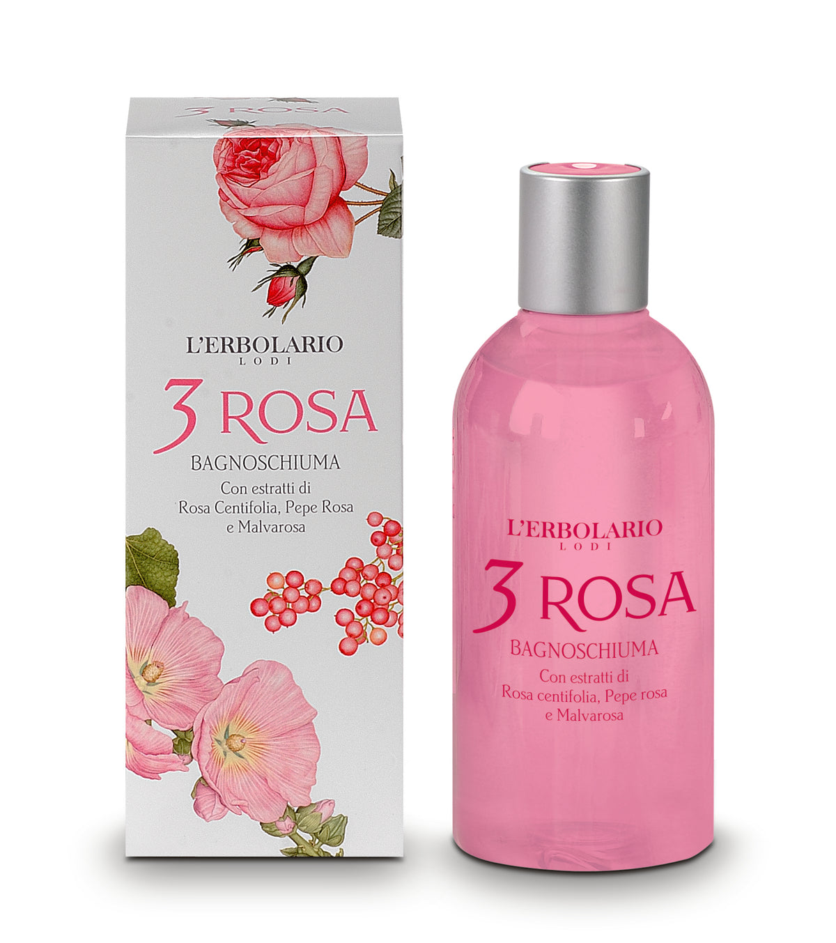 3 Rosa Duschgel