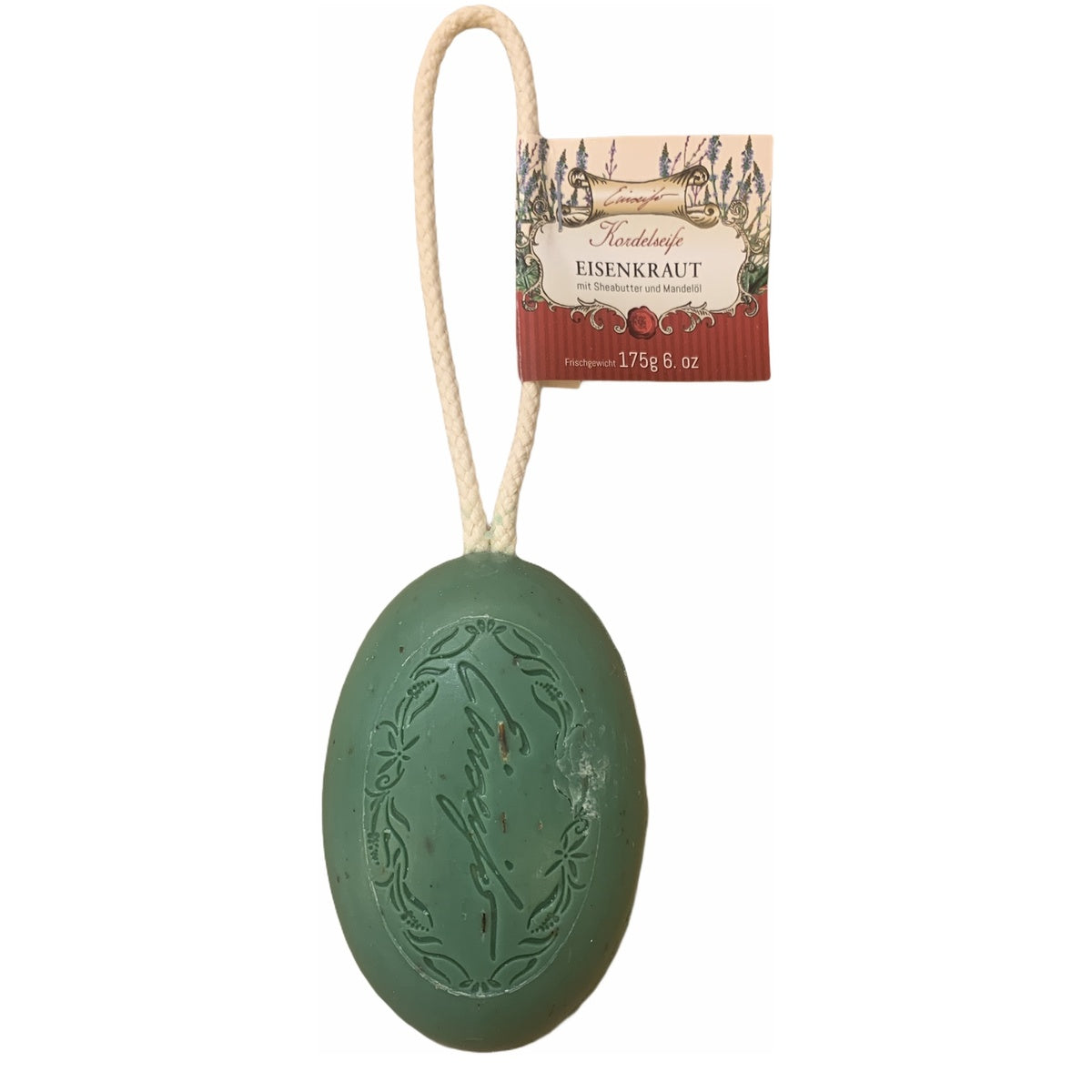 Kordelseife Eisenkraut mit Sheabutter 175g