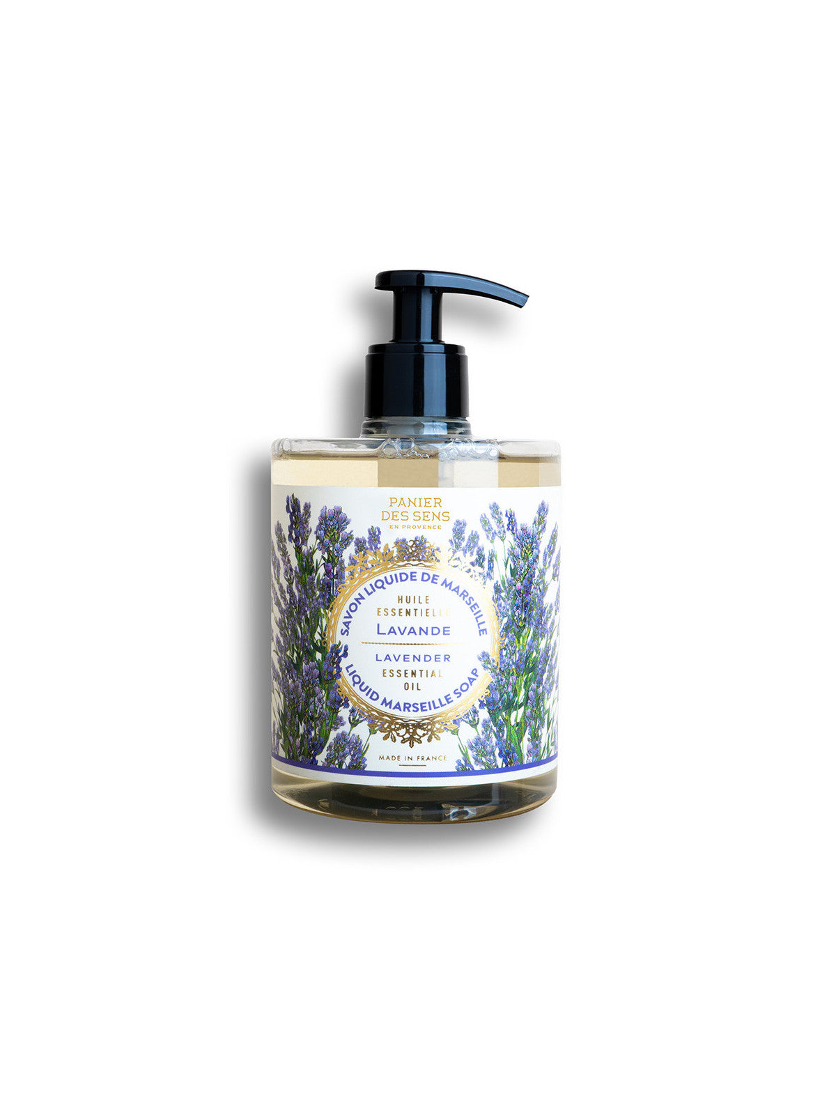 PANIER DES SENS Marseiller Flüssigseife entspannender Lavendel 500ml (vegan)