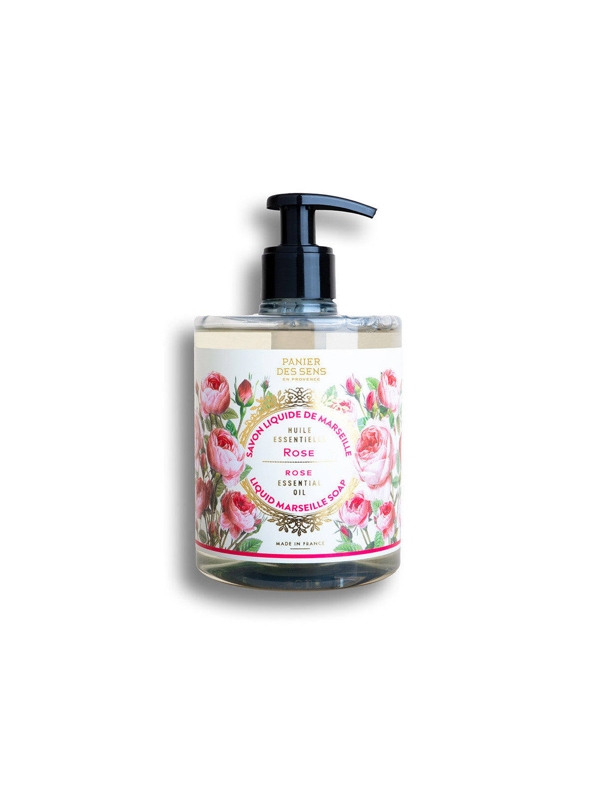 PANIER DES SENS Marseiller Flüssigseife restrukturierende Rose 500ml (vegan)