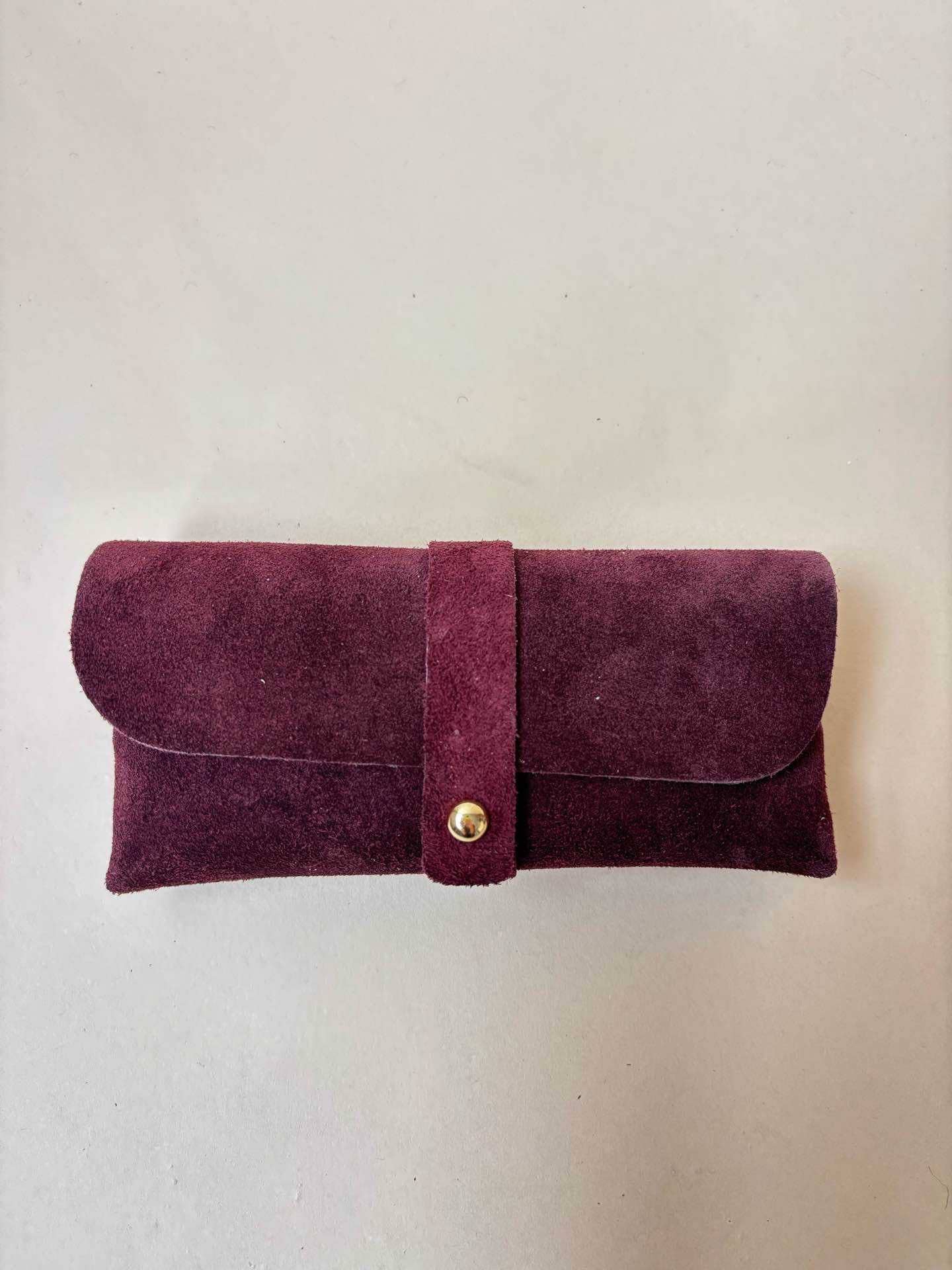 Brillenetui | 100% Wildleder | Mehrere Varianten