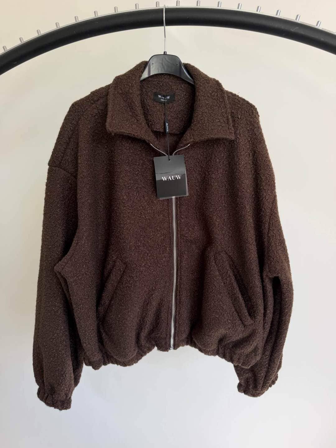 Kuschelige Teddyjacke One Size (36-42)
