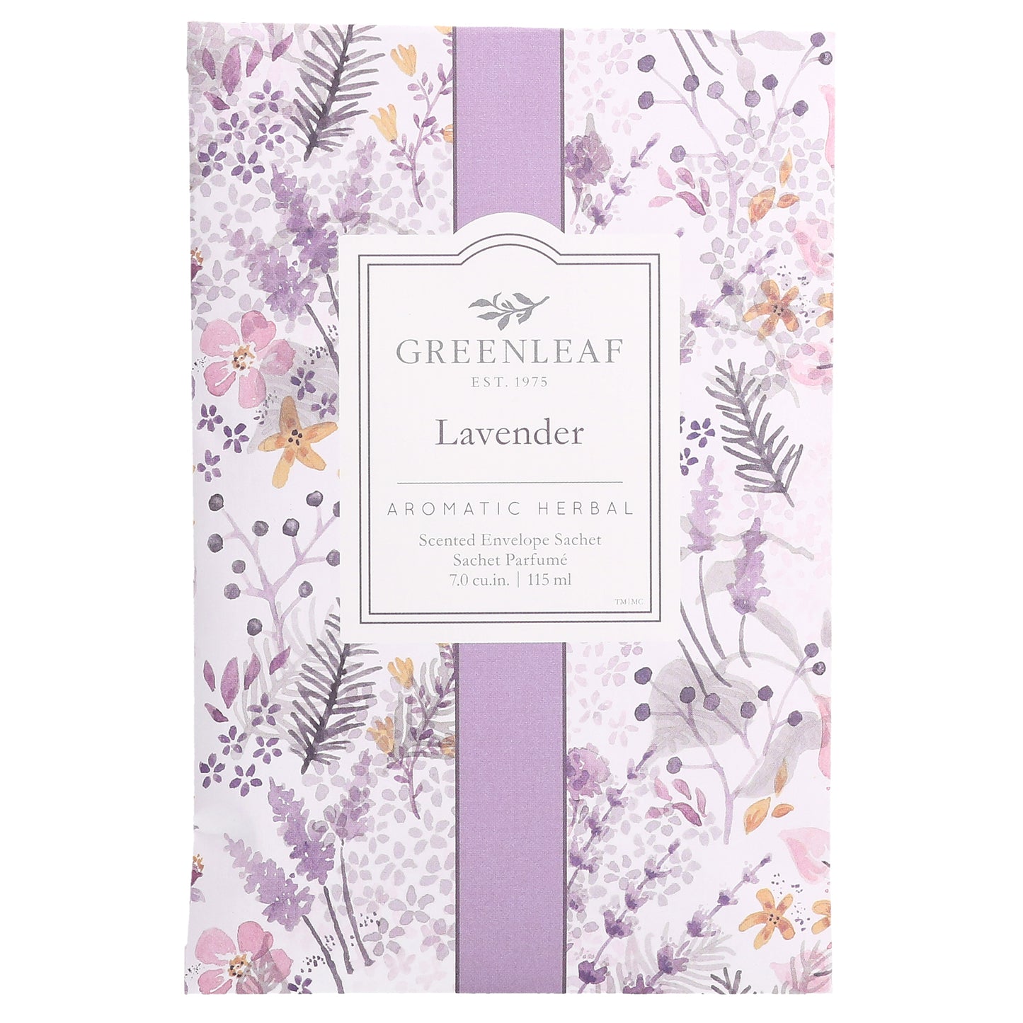 GREENLEAF Duftsachet Lavender 115ml (grün mit frischen Kräuternoten)