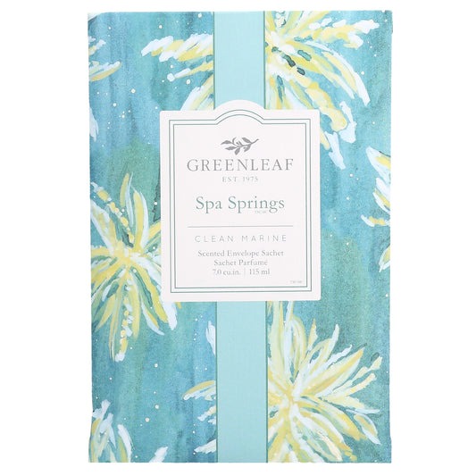 GREENLEAF Duftsachet Spa Springs 115ml (grün mit aquatischen Noten)