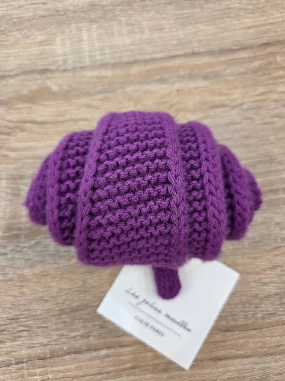 Kleines Dreieckstuch « Sophie »: Mauve