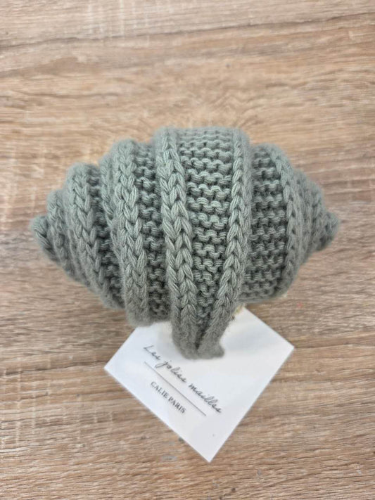 Kleines Dreieckstuch « Sophie »: Sage Green