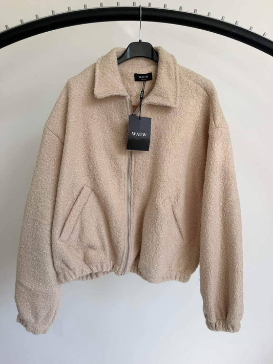 Kuschelige Teddyjacke One Size (36-42)