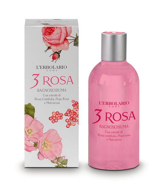 3 Rosa Duschgel