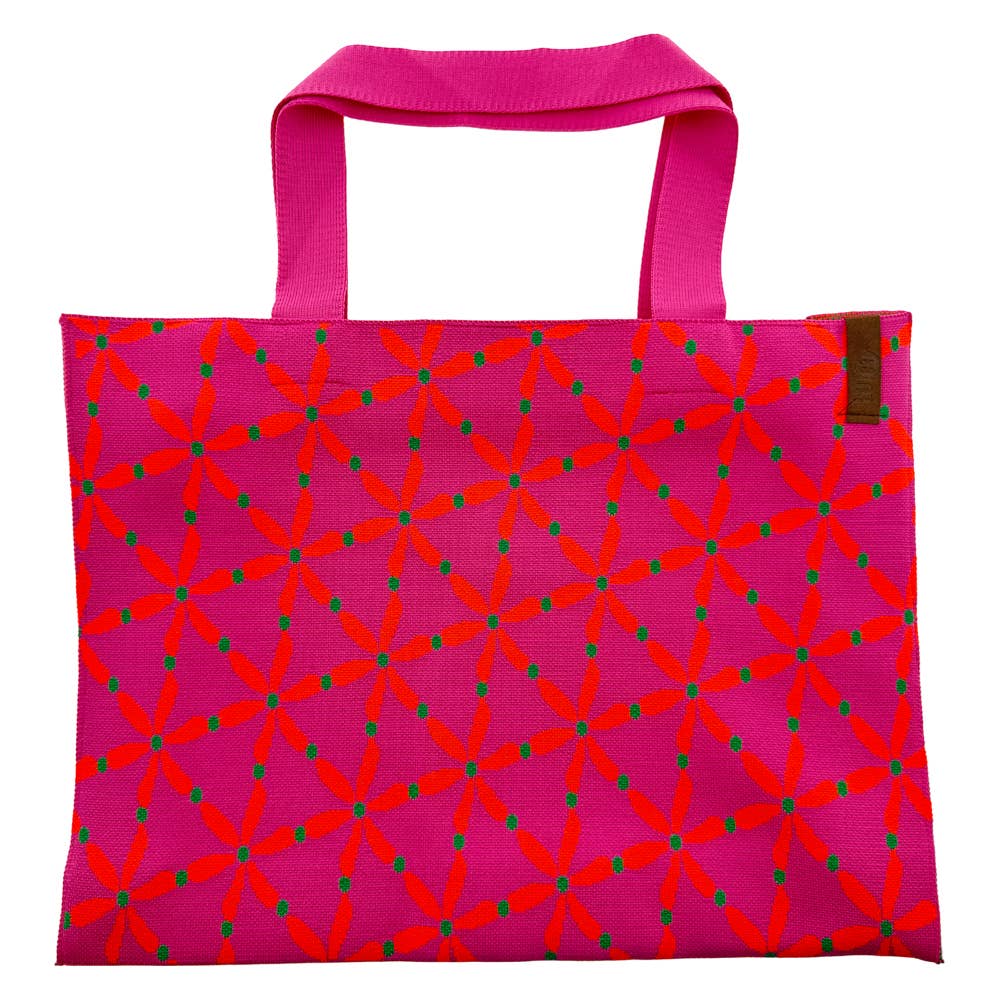 Strandtasche Lara 13 – Gestrickte Tasche mit Reißverschluss