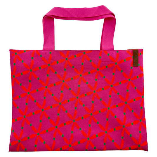 Strandtasche Lara 13 – Gestrickte Tasche mit Reißverschluss